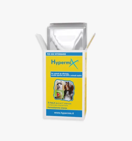 Hypermix® Oil vials for animals, wounds and skin lesions 5pcs of 5 ml