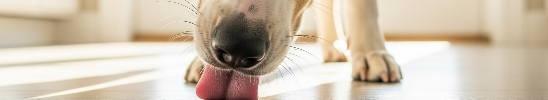 Perché il cane lecca il pavimento? Comportamenti da osservare e cosa possono indicare
