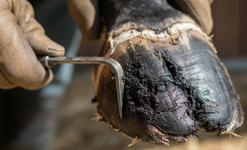 Fettone marcio del cavallo: riconoscere, comprendere e affrontare una patologia diffusa dello zoccolo