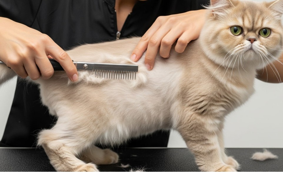 Gatto con nodi nel pelo: come si formano, come scioglierli e prevenirli con una cura costante