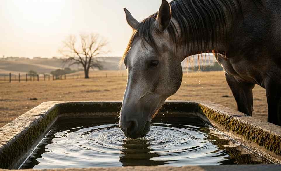 Di quanta acqua ha bisogno un cavallo? Tutto quello che c’è da sapere sulla sua idratazione