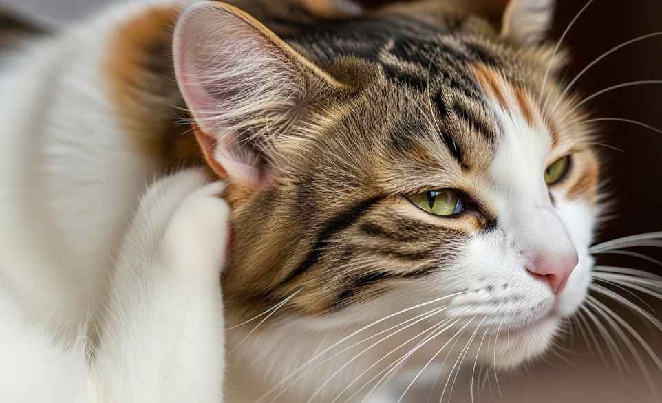 Il gatto si gratta le orecchie di continuo? Quando preoccuparsi e cosa fare
